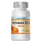 Vitamina D3 4000 UI 60 capsule Cosmopharm